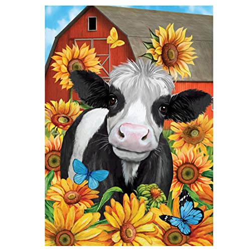 Flower Cow | Diamond Painting