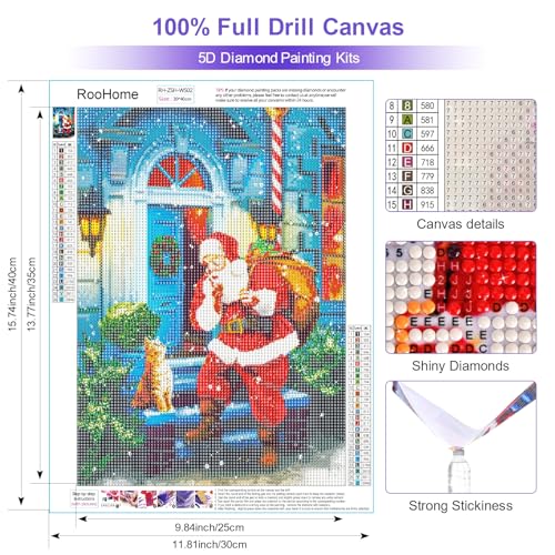 Santa Claus Christmas | Diamond Painting