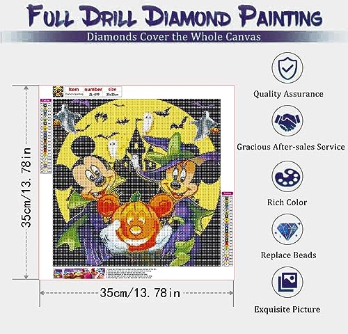 Cartoon Mouse Halloween | Diamond Painting