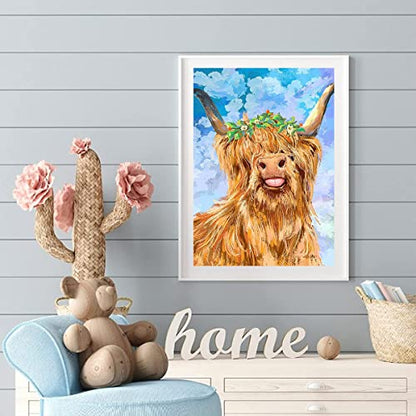 Highland Cow | Diamond Painting