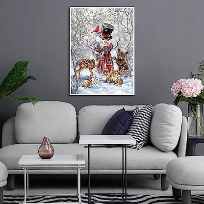 Snowman Christmas | Diamond Painting
