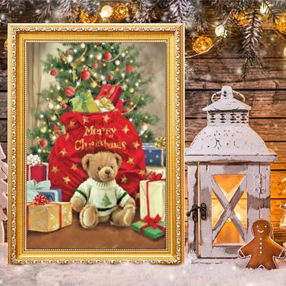 Teddy Bear Christmas | Diamond Painting