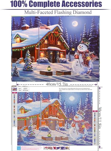 Snowman Christmas | Diamond Painting