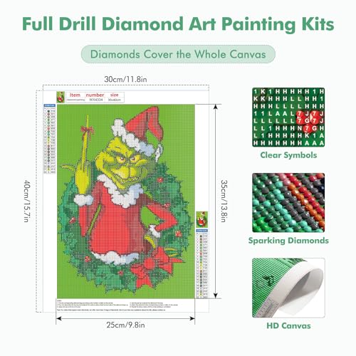 Christmas Grinch | Diamond Painting