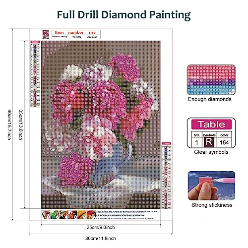 Flower In The Vase | Diamond Painting