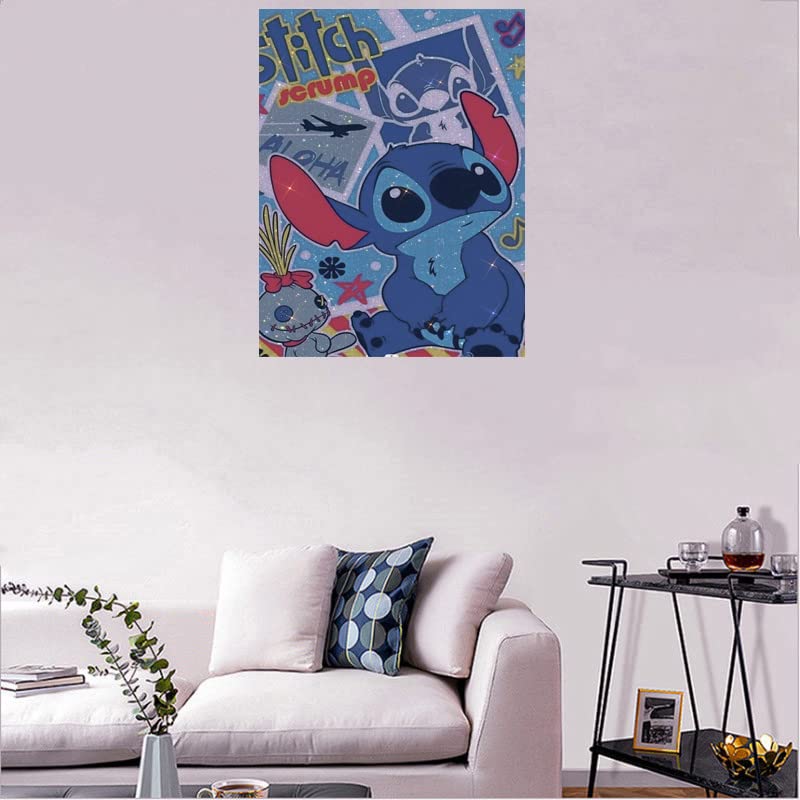 Stitch Was Curious | Diamond Painting