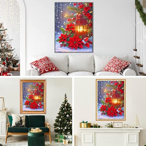 Flowers Christmas | Diamond Painting