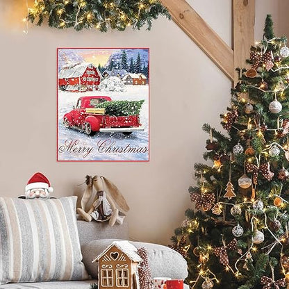 Christmas Car | Diamond Painting