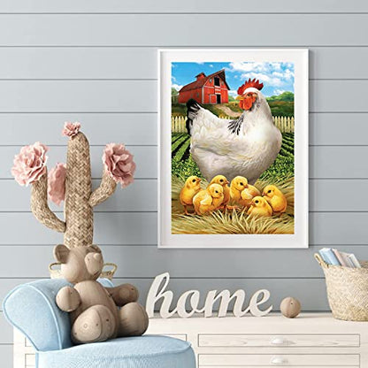 Rooster Chicken | Diamond Painting