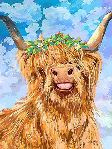 Highland Cow | Diamond Painting