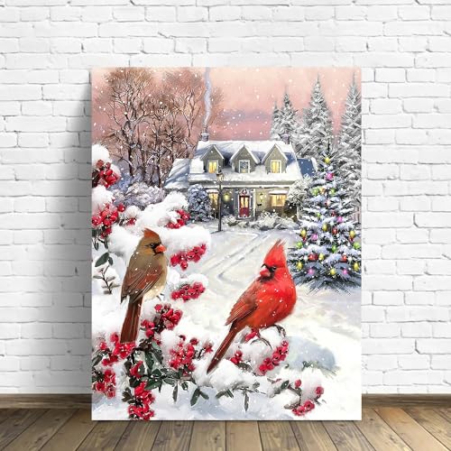 Cardinal Bird | Diamond Painting