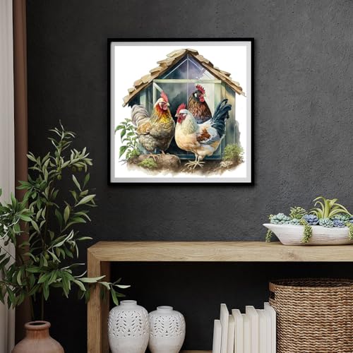 Rooster Chicken | Diamond Painting