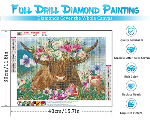 Highland Cow | Diamond Painting