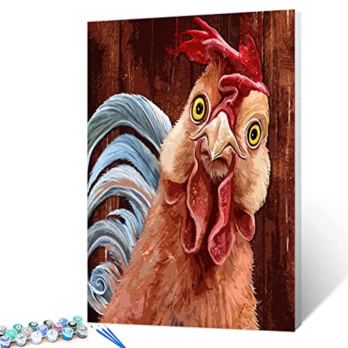 Rooster Chicken | Diamond Painting