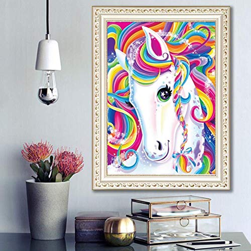 White Horse | Diamond Painting