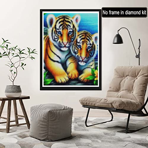 Tiger Blue Eyes | Diamond Painting