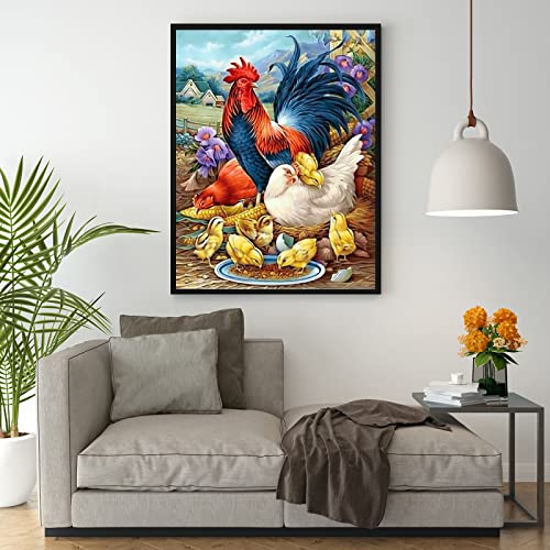 Rooster Chicken | Diamond Painting