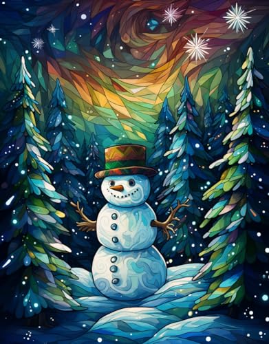 Snowman | Diamond Painting