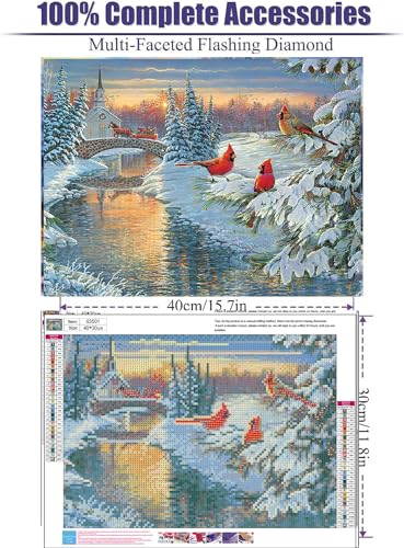 Birds Christmas | Diamond Painting