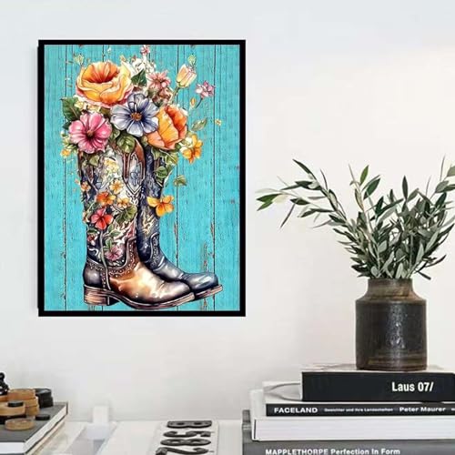 Boots Flower | Diamond Painting