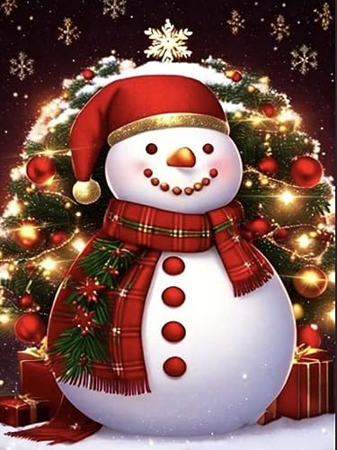 Snowman Christmas | Diamond Painting