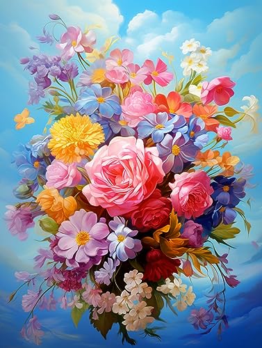 Colorful Flower | Diamond Painting