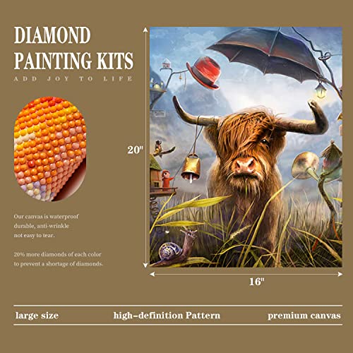 Highland Cow | Diamond Painting