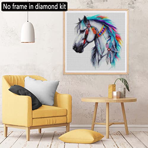 White Horse | Diamond Painting