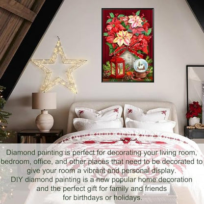 Christmas Flower | Diamond Painting