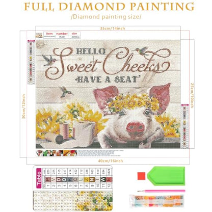 Pig | Diamond Painting