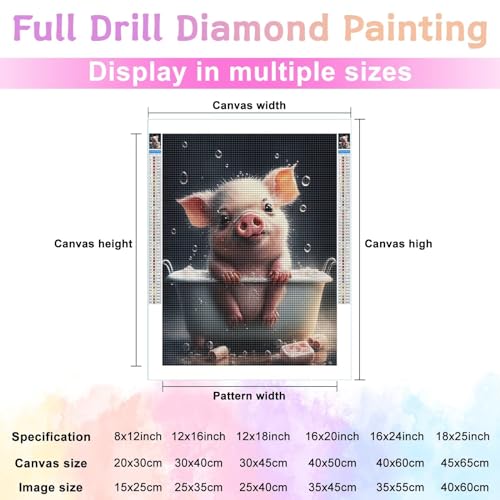 Pig | Diamond Painting