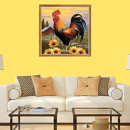 Rooster Chicken | Diamond Painting