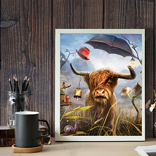 Highland Cow | Diamond Painting