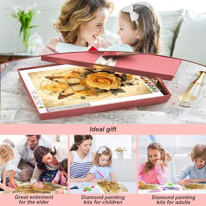 Butterfly Flower | Diamond Painting