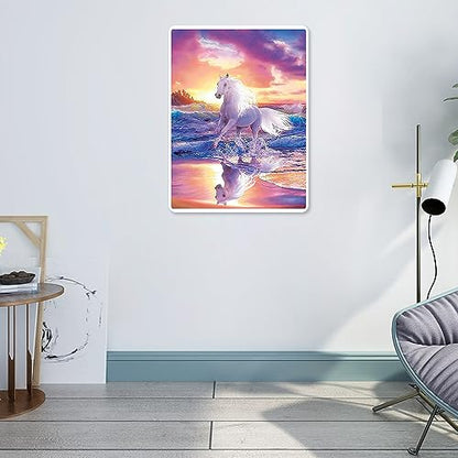 White Horse | Diamond Painting