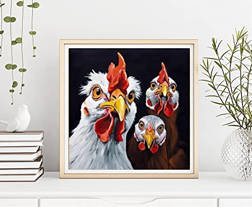 Rooster Chicken | Diamond Painting