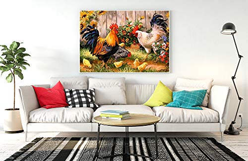 Rooster Chicken | Diamond Painting