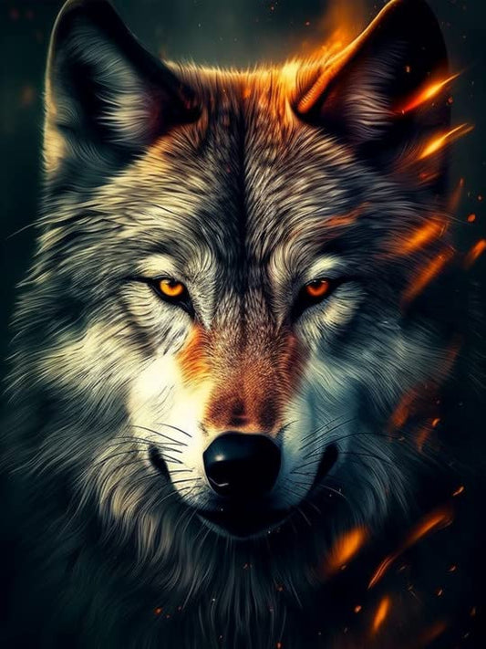 Wolf | Diamond Painting