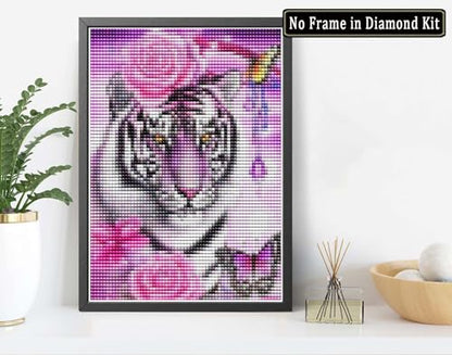 White Tiger | Diamond Painting