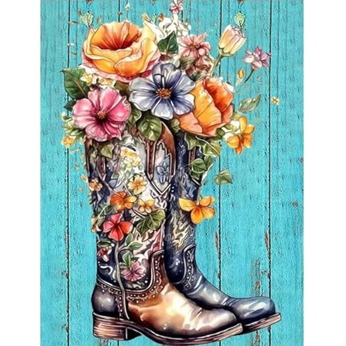 Boots Flower | Diamond Painting