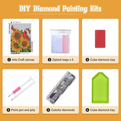 Cardinal Bird | Diamond Painting