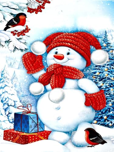 Snowman Christmas | Diamond Painting