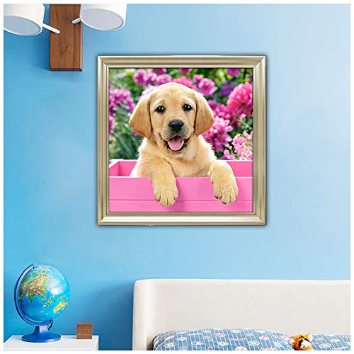 Yellow Labrador Dog | Diamond Painting