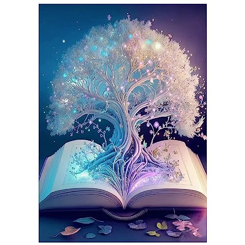 Tree Book | Diamond Painting