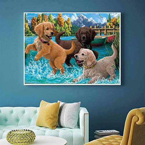 Labrador Dog | Diamond Painting