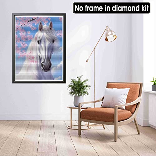 White Horse | Diamond Painting