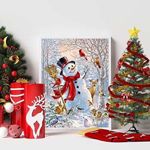 Snowman Christmas | Diamond Painting