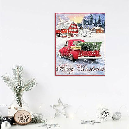 Christmas Car | Diamond Painting