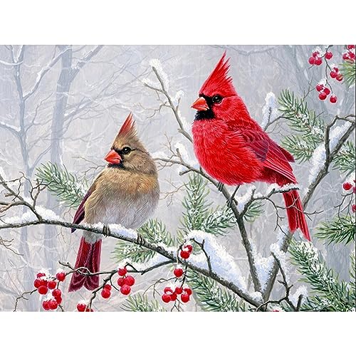 Cardinal Bird | Diamond Painting