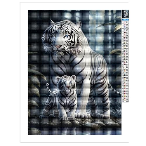 White Tiger | Diamond Painting